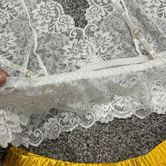 New without tags! Sexy Satin Lace Lingerie Pajama Sleep Set - Size 2XL XXL - Picture 7 of 8